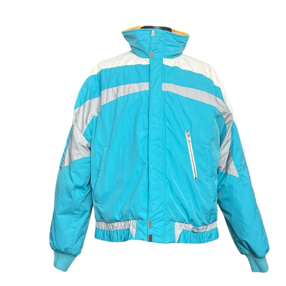 Obermeyer Gore-Tex Ski Jacket Gorpcore Outdoors Streetwear SZ XL Blue Vintage